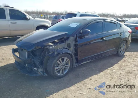 2017 Hyundai Elantra Se из США, поврежденный, VIN 5NPD84LF2HH098786